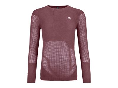 ORTOVOX Merino Thermovent Long Sleeve women&#39;s t-shirt, mountain rose