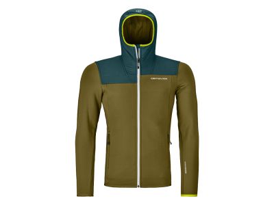 ORTOVOX Fleece Plus Hoody, Green Moss