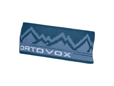 ORTOVOX Peak Headband čelenka, petrol blue