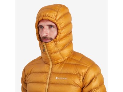 Jachetă Montane ALPINE 850 LITE, portocaliu flacără