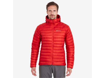 Jachetă Montane Anti-Freeze Hoodie, roșie