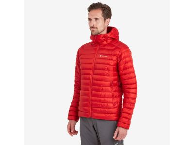 Montane Anti-Freeze kapucnis kabát, piros