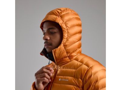 Jachetă Montane Anti-Freeze Hoodie, portocalie