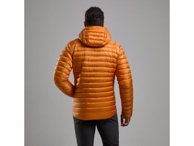 Jachetă Montane Anti-Freeze Hoodie, portocalie