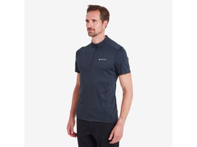 Montane Dart Zip T-Shirt, blau