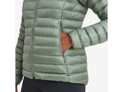 Montane ANTI-FREEZE női kabát, szürke/zöld
