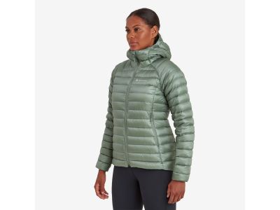 Montane ANTI-FREEZE női kabát, szürke/zöld