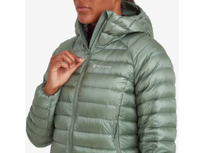 Montane ANTI-FREEZE dámská bunda, šedo/zelená