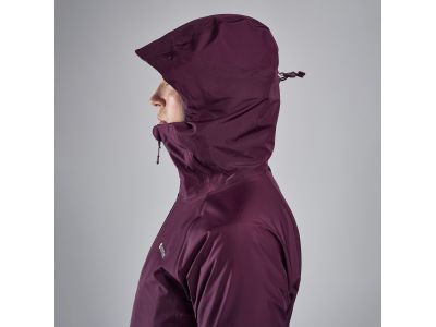 Jachetă de damă Montane PHASE JACKET, visiniu