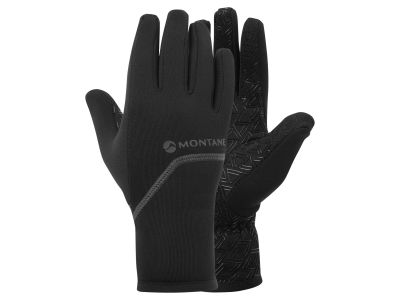 Montane FEM POWERSTRETCH PRO GRIPPY dámske rukavice, čierna