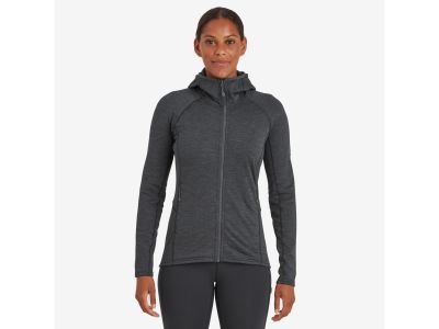 Montane Fem Protium Hoodie Damen-Sweatshirt, Anthrazit