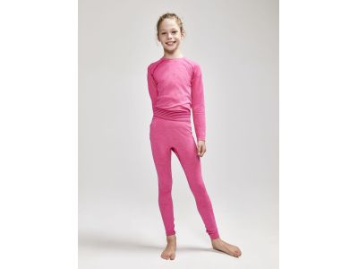 Koszulka dziecięca CRAFT CORE Dry Active Comfort, różowa