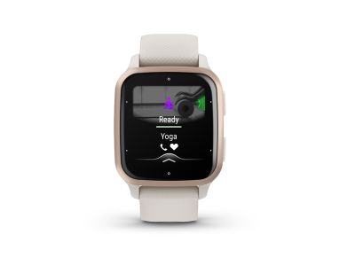 Garmin VENU SQ 2 zeneóra, Peach Gold/Ivory