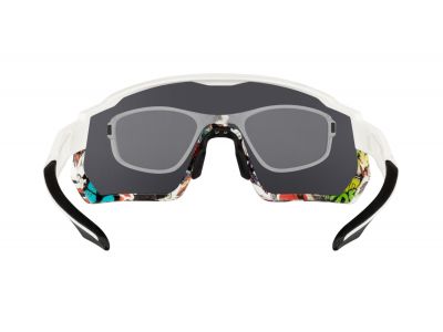 FORCE Drift Brille, weiß/grau, polarisierte Gläser