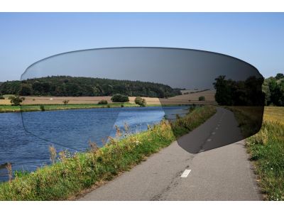 FORCE Drift-Brille, fluoschwarz, photochrome Gläser