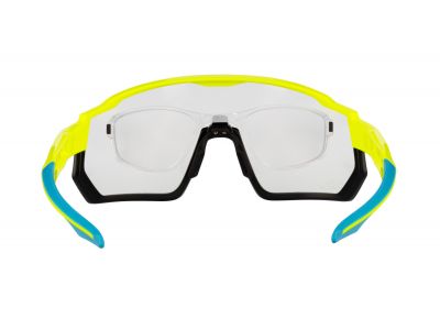 FORCE Drift-Brille, fluoschwarz, photochrome Gläser