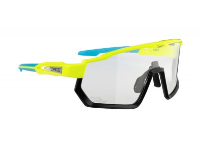FORCE Drift glasses, fluo-black, photochromic lenses