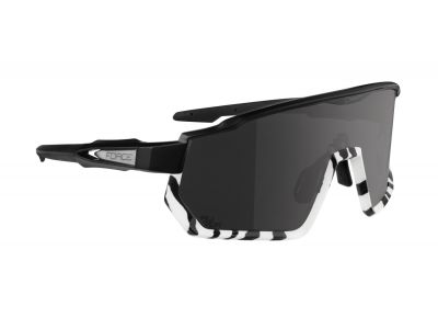 FORCE Drift-Brille, Schwarz-Zebra, schwarze Kontrastgläser