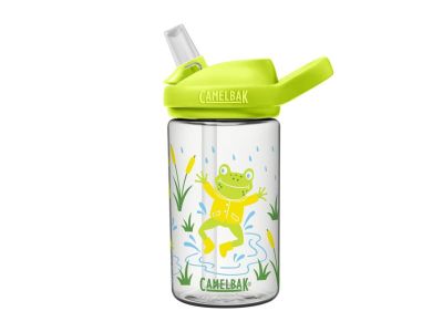 CamelBak Eddy+ Kinderflasche, 0,4 l, Jumping Frogs