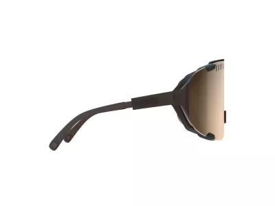 POC Devour-Brille, Axinite Brown Translucent/Brown/Silver Mirror Cat. 2