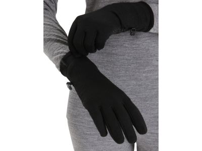 icebreaker Quantum Handschuhe, schwarz