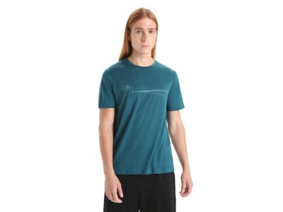 Icebreaker Tech Lite II SS T-Shirt, Caden Green