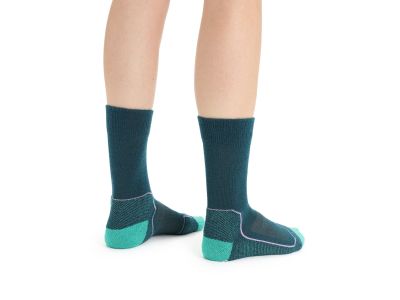 icebreaker Hike+ Világos női zokni, zöld glory/friss