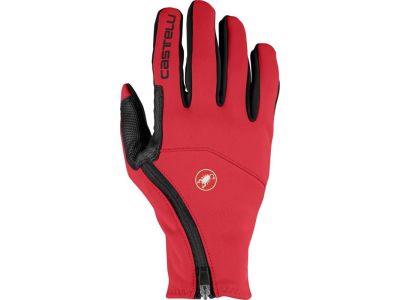 Castelli MORTIROLO gloves, red