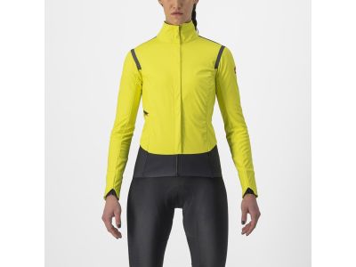 Castelli ALPHA RoS 2 women's jacket, bright yellow