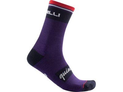 Castelli QUINDICI SOFT MERINO ponožky, fialová