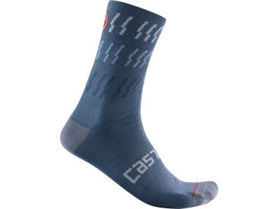 Castelli MID WINTER 18 ponožky, ocelová modrá