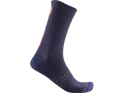 Castelli RACING STRIPE 18 Socken, dunkelblau
