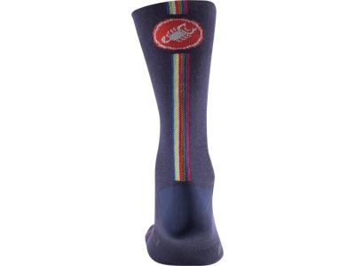 Castelli RACING STRIPE 18 ponožky, tmavě modrá