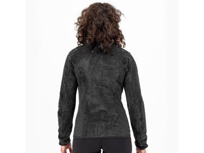 Karpos VERTICE fleece women's hoodie, black/ink
