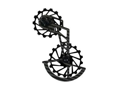 Nova Ride Carbon Ceramic ramienko prehadzovača, Shimano Dura Ace/Ultegra, 12-rychl., čierna