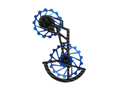 Nova Ride Carbon Ceramic ramienko prehadzovača, Shimano Dura Ace/Ultegra, 12-rychl., modrá