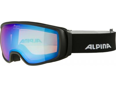 ALPINA DOULBE JACK glasses, black matt, Q-LITE blue