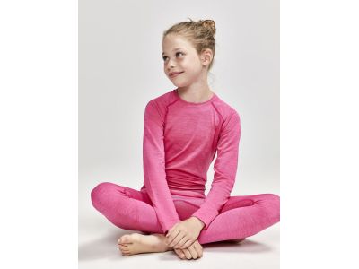 Lenjerie pentru copii CRAFT CORE Dry Active Comfort, roz