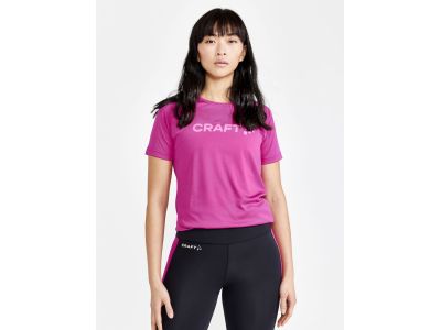 CRAFT CORE Unify Logo Damen T-Shirt, pink
