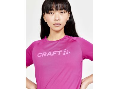 Craft CORE Unify Logo dámské tričko, růžová