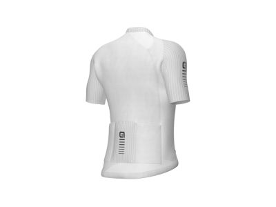 Koszulka rowerowa ALÉ SILVER COOLING R-EV1, biała