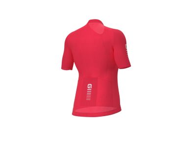 Koszulka rowerowa damska ALÉ SILVER COOLING R-EV1 w kolorze koralowej czerwieni