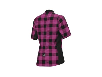 ALÉ SCOTTISH OFF ROAD - GRAVEL women&#39;s jersey, fluo pink