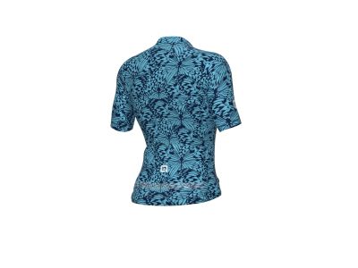 Koszulka rowerowa damska ALÉ PAPILLON PR-E, jasnoniebieska