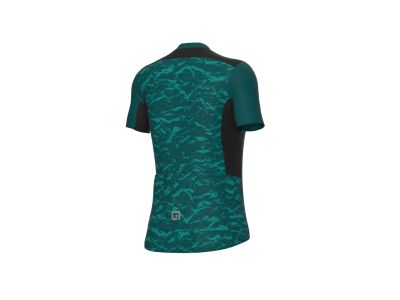 ALÉ EARTH OFF ROAD - GRAVEL women&#39;s jersey, forest green