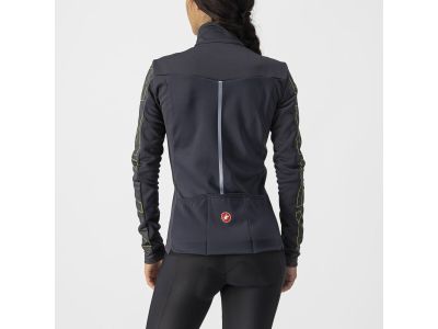 Castelli TRANSITION női kabát, sötétszürke