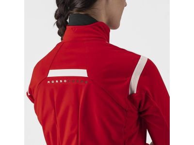 Castelli ALPHA RoS 2 women's jacket, red