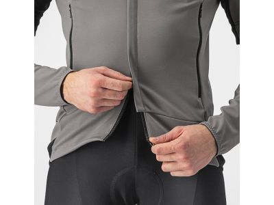 Geacă Castelli PERFETTO RoS 2 CONVERTIBLE, gri nichel