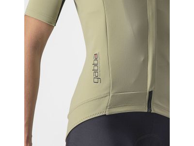 Castelli GABBA RoS 2 women&#39;s jacket/jersey, green tea