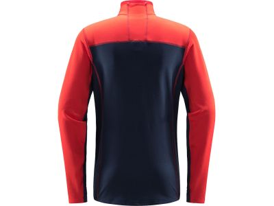 Haglöfs Roc Sheer Mid sweatshirt, red/navy blue